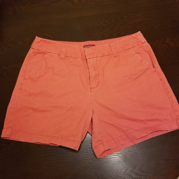 Merona Pants - Women’s MERONA HEATHER Orange Shorts Size 12